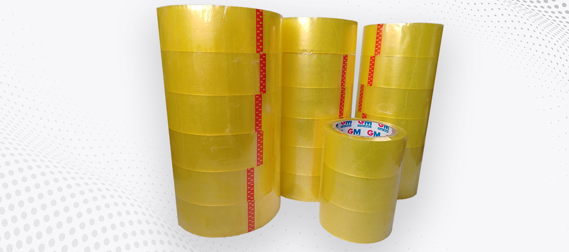 Cinta transparente o de embalaje